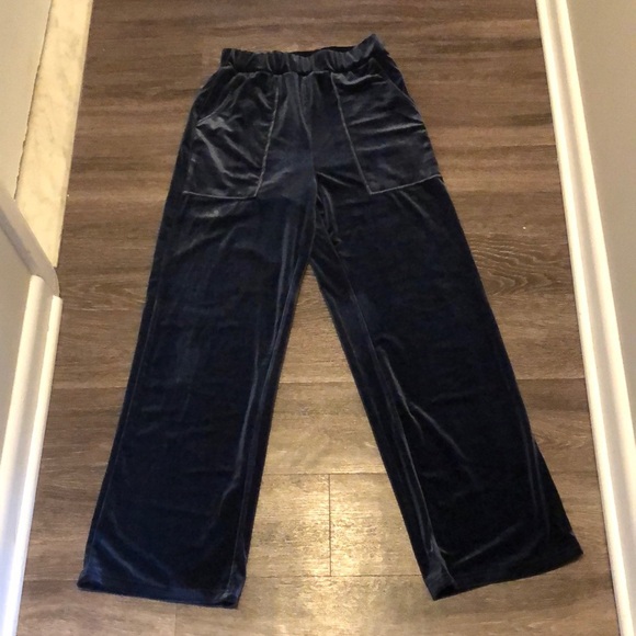 NO BRAND Velvet/Velour Pants - Picture 1 of 8